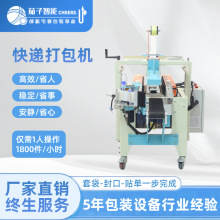 智能全自动打包机电商快递爆款服装自动投袋机定制工业PE袋打包机