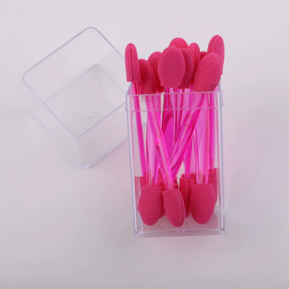 Двусторонняя кисть для теней, PVC, для маникюра и контуринга