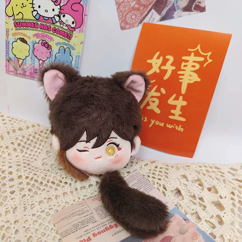 Genshin Impact, cotton keychain, doll, small backpack accessory, for beloved