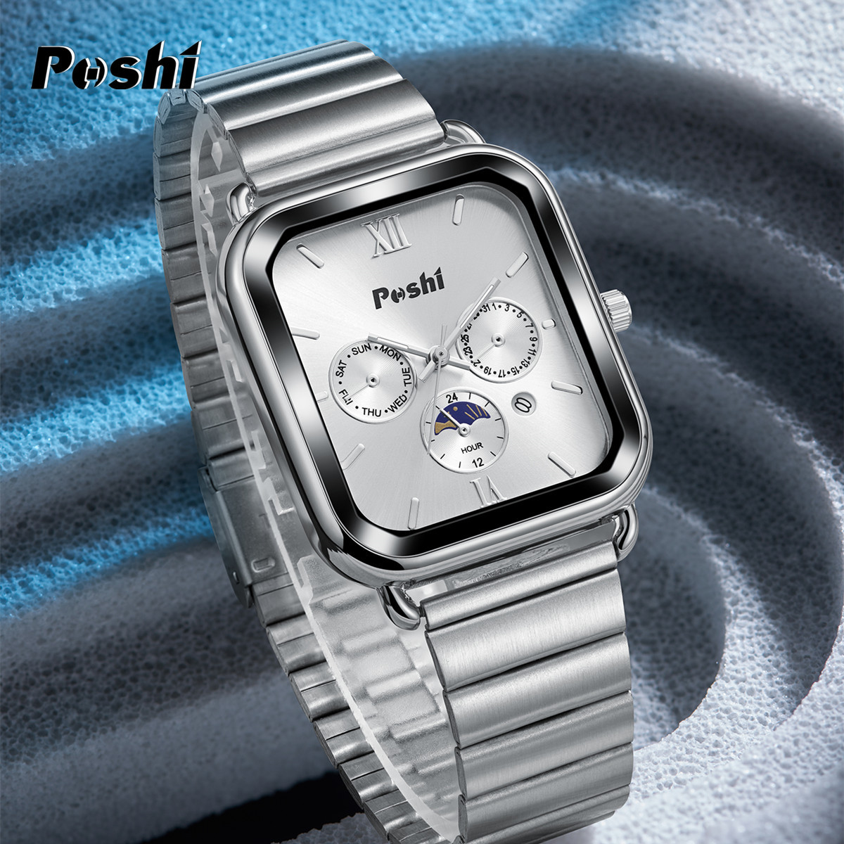 2025 nuevo reloj de moda para estudiantes de secundaria y preparatoria, calendario casual simple, reloj de cuarzo deportivo universal para mujer y hombre