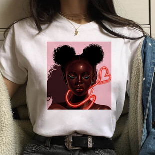 2021�����Ů��Black Girl magic ��ͨӡ������T�����uͨ�¿�����