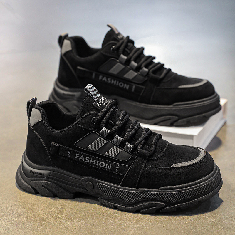 Zapatos de trabajo de hombre 2024 otoño nuevo Martin botas de hombre zapatos de trabajo casuales al aire libre zapatos de trabajo antideslizantes