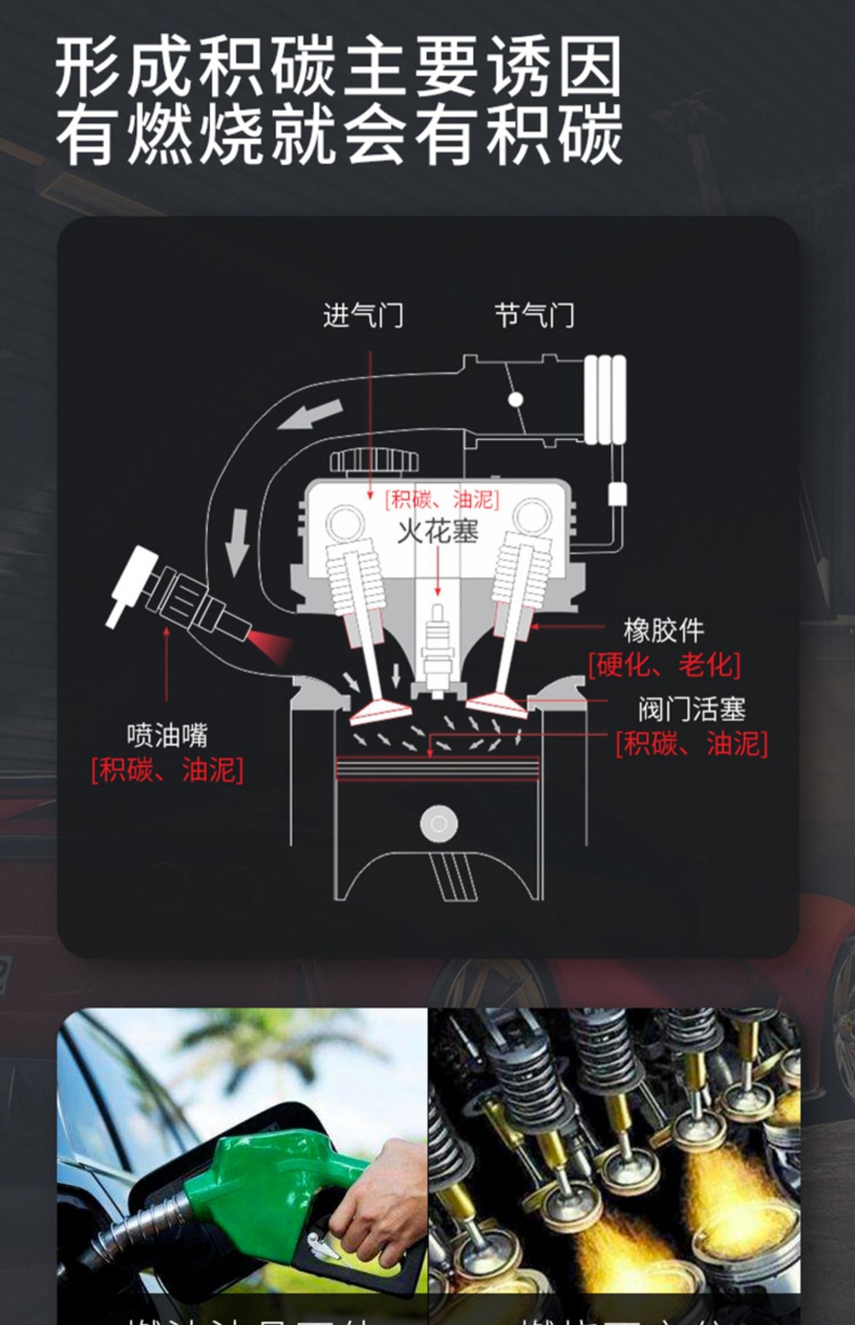 Suitable for GAC Honda engine gasoline cleaner Fit, Accord, Crown Road, Civic fuel additive cleaner