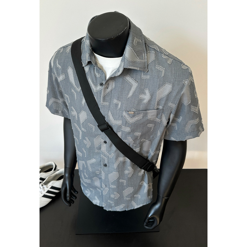 2026 Summer New Arrival Hong Kong Oversized American Style Unique Short Sleeve Shirt M-5X HC26217-TeP30_voghion.com