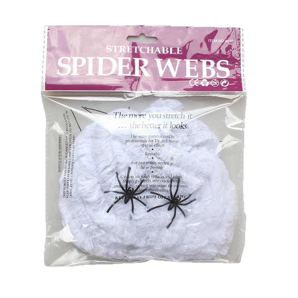 Accesorios de decoración de Halloween, algodón de araña luminoso, seda de araña, tela de araña, casa embrujada, decoración de la escena del bar, suministros de decoración