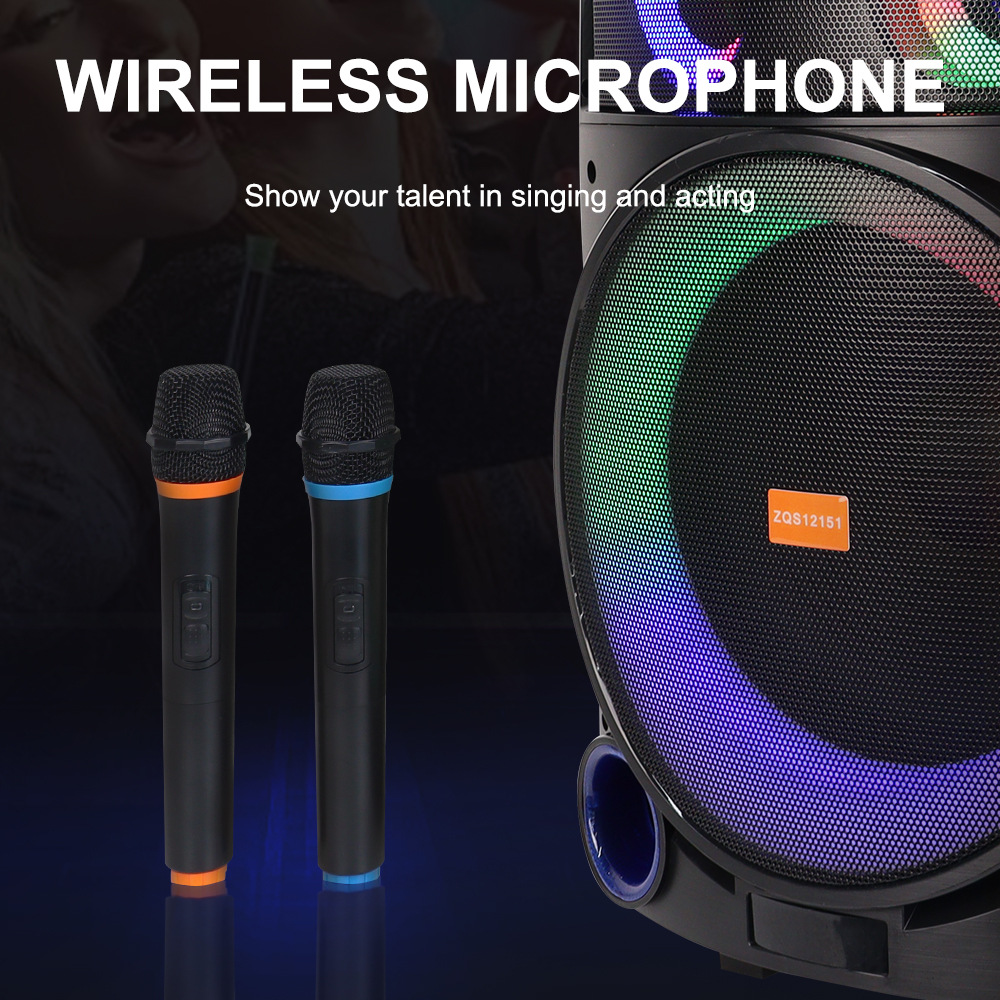 ZQS12151 Professionaalne lava suure heliga suure võimsusega käru Big Sound Square Dance Bluetooth kõlar_voghion.com