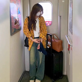 男式休闲裤;女式衬衫;男式衬衫