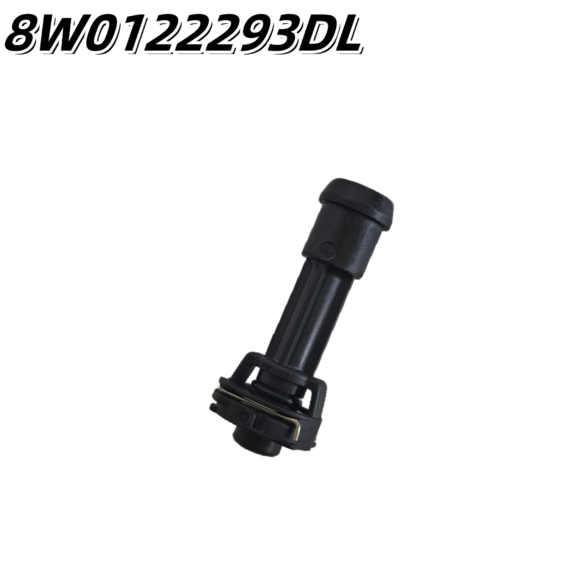 8W0122293Dl8W0121081Da Is Suitable for Audi Car Water Tank Cooling Water Pipe Black Plastic Pipe Pipeline