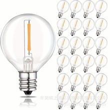 亚马逊新款批发G40LED灯泡灯串专用创意爱迪生复古灯丝灯泡厂家