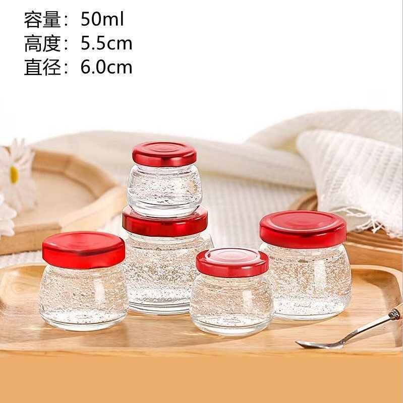 即食燕窝瓶耐高温玻璃瓶可炖煮鲜炖燕窝分装瓶花胶鱼胶雪蛤玻璃瓶|undefined
