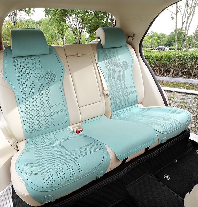 2026 new suede material saddle cushion car seat cushion all-season small waist seat cushion MA9
