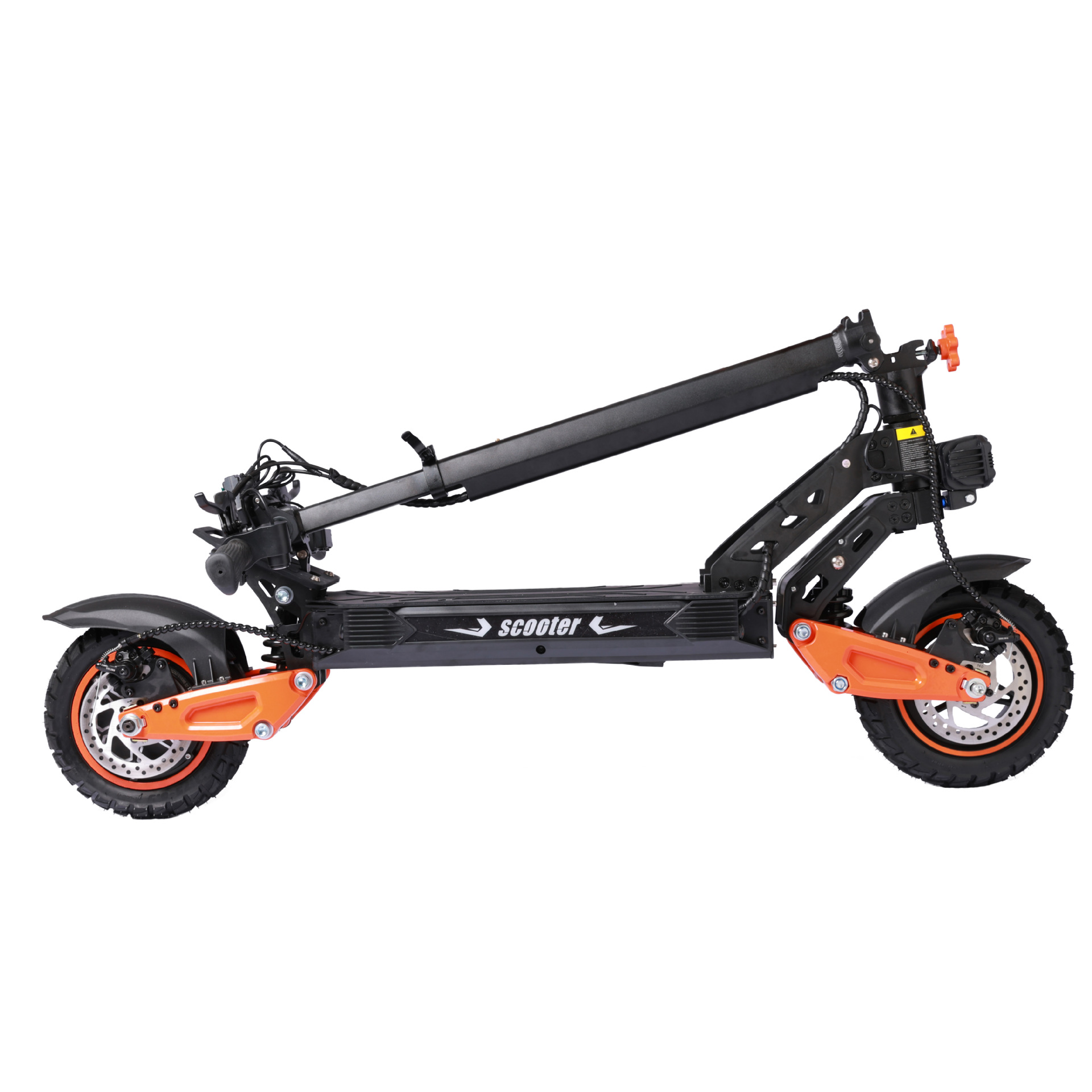 11inch Adult Off-Road Electric Scooter High-Speed Off-Road Lithium Battery Foldable Dual-Drive High-Speed Mobility Scooter