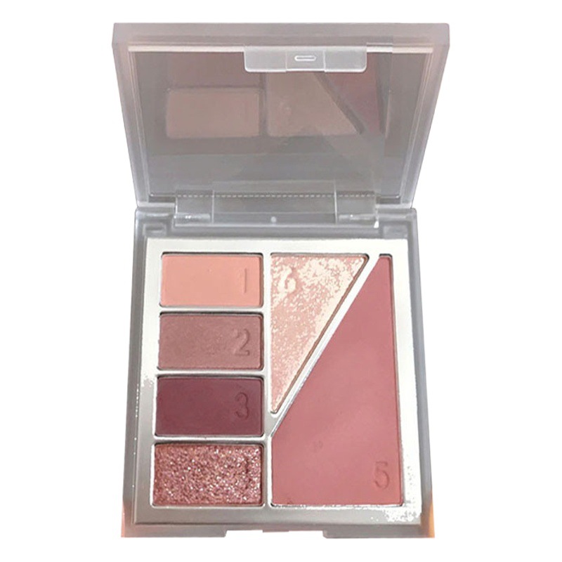 DIKALU makeup one-piece powder plate eye shadow plate sequins makeup earth color high gloss blush INS affordable student female