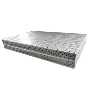 Three-Dimensional Flexible Welding Platform Tooling Fixture Cast Iron Porous Positioning Two-Dimensional Flat Robot Workbench