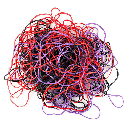 Amazon Bestselling Colored Rubber Bands Circumference 360*3mm Large-Sized Rubber Rings Wholesale Cowhide Rubber Bands