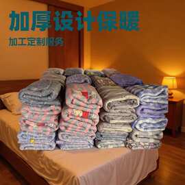 源头工厂棉花被劳保被套学生宿舍专用加厚棉被褥子被子民工