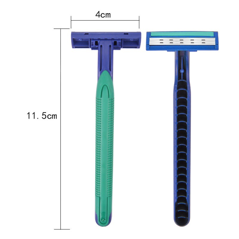 MAX Disposable Shaver Manual 2-storey Hotel Shaver Old-fashioned Shaver Jiangsu Liyu Factory Direct Sale