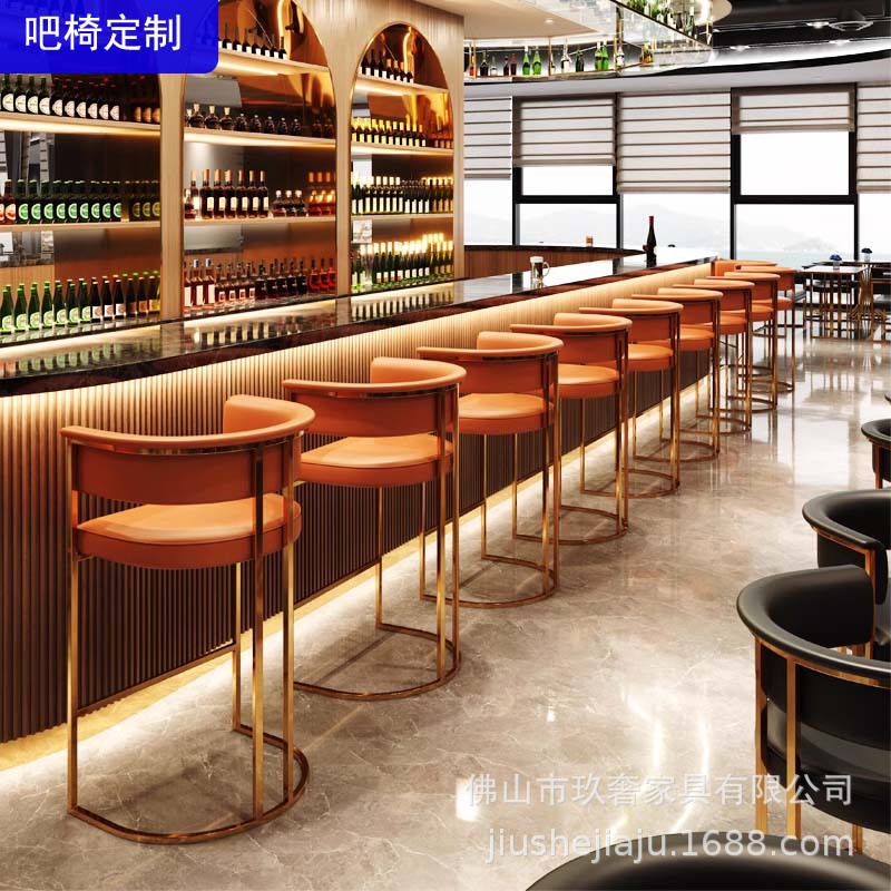 高吧椅不锈钢2