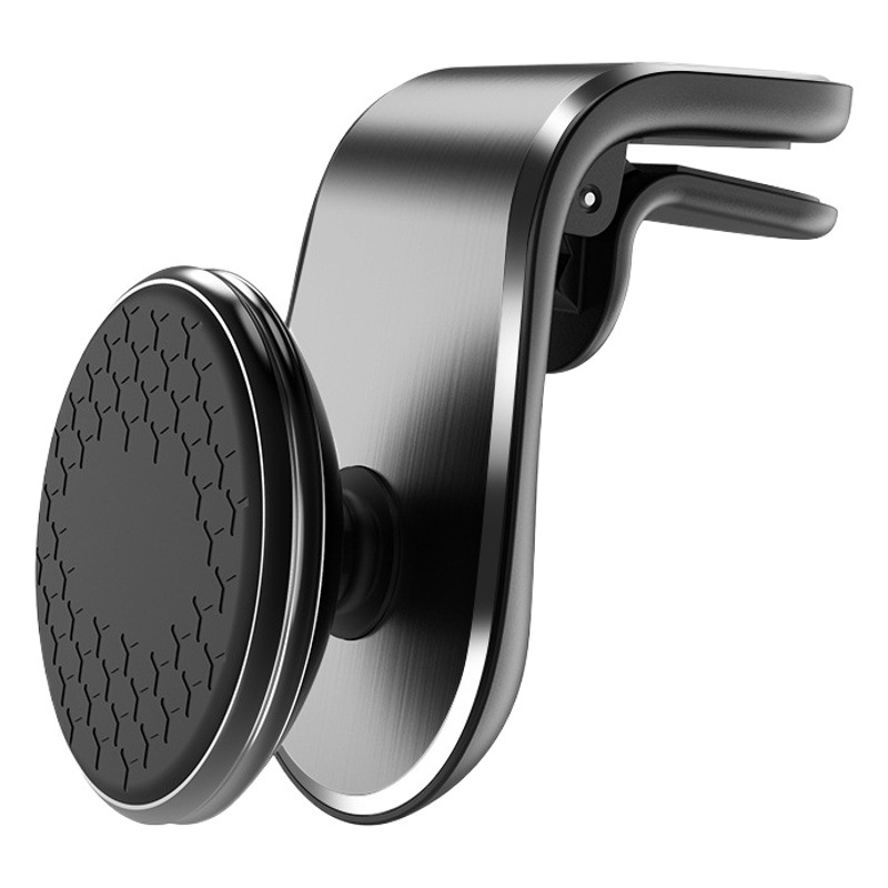 Soporte de teléfono móvil Amazon Venta caliente coche salida de aire F19 teléfono móvil imán soporte L soporte magnético fuerte soporte