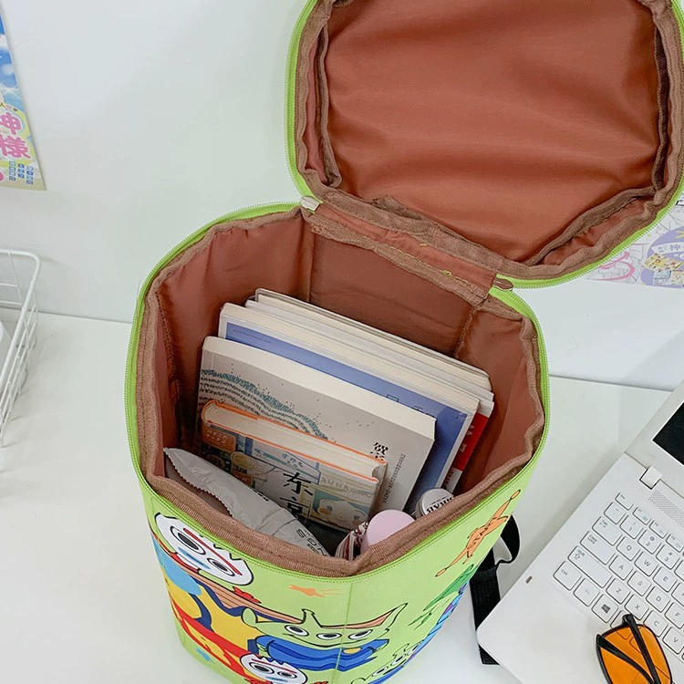 Cute backpack, crayons, crocodile, capacious box, three dimensional racket, new collection
