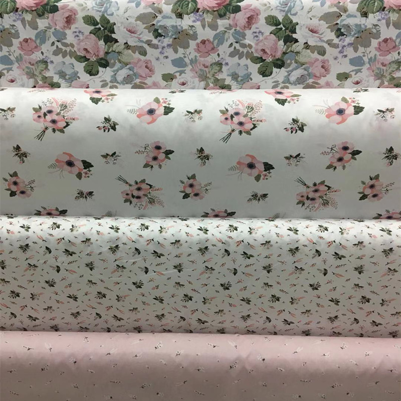 厂家批发纯棉斜纹布料全棉印花面料宝宝床品睡衣花布DIY手工棉布