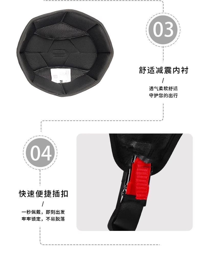 New GB 3C Plus Size Retro Motorcycle Helmet Scoop Helmet German Steel Helmet Private Helmet Motorcycle Cruise Half Helmet
