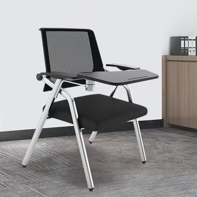 Folding Training Chair with Table Board Conference Room Meeting Chair Training Table and Chair Integrated Foldable Office Training Class Chair