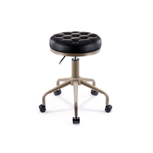 Da Gong Deng Beauty Salon Hairdressing Shop Elevating Bar Stool Round Bar Chair Nail and Hair Stylist Rotary Makeup Chair 