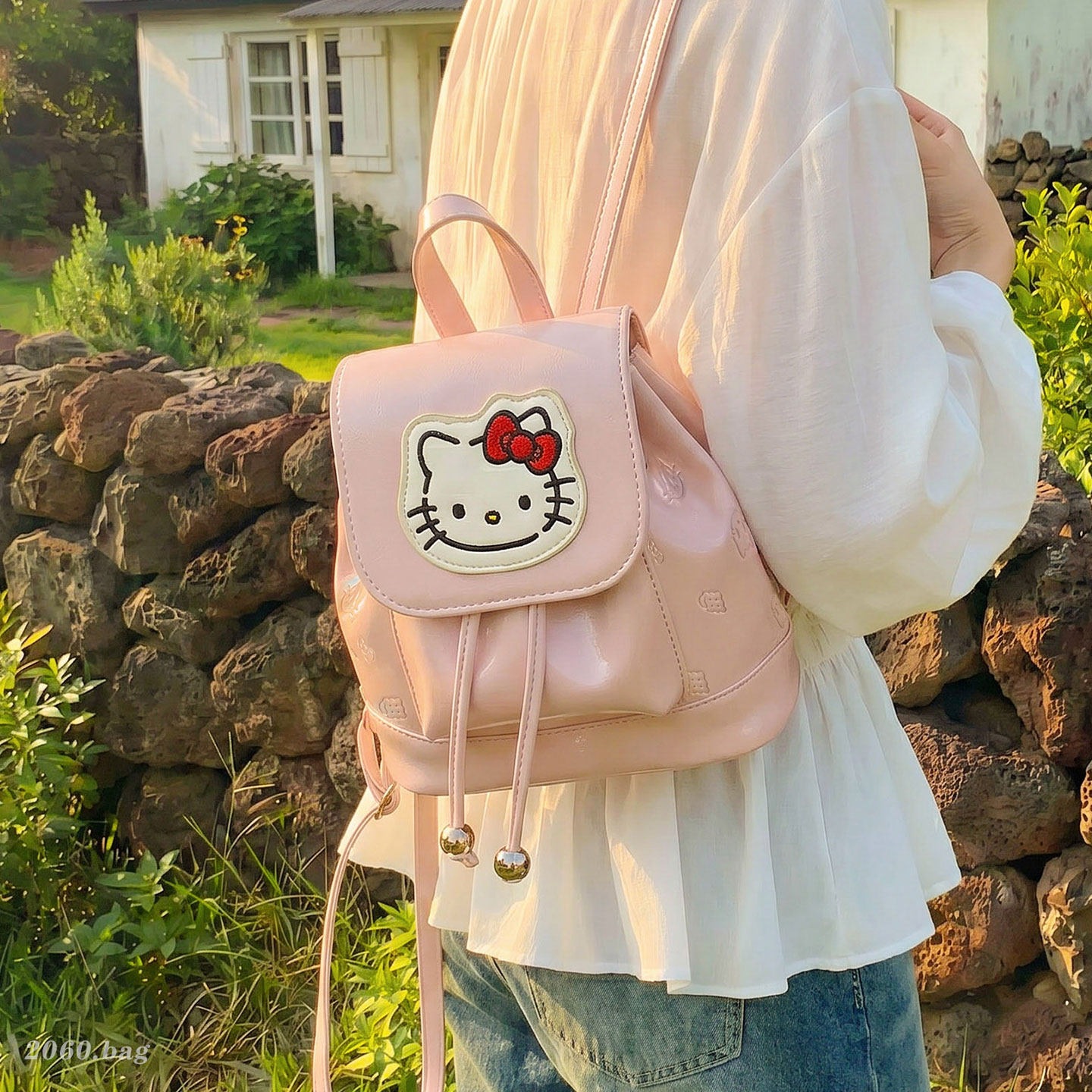 Nuevo pull-out chica mochila de verano tarjeta ventilación 2026 mochila diaria versátil mujer linda