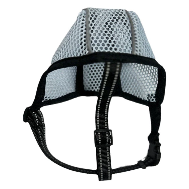 Трансграничный рукав для рта собаки с защитой от укусов Сетчатый дышащий анти-лай Анти-беспорядочное питание Маска для домашних животных Большой и маленький рукав для рта собаки