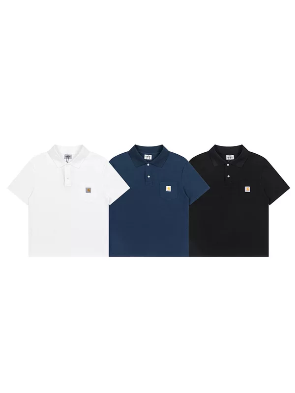 Классический рабочий стиль футболка Carhartt из чистого хлопка, плотная дышащая ткань, та же стилистика для мужчин и женщин, уличная мода Kahart с коротким рукавом