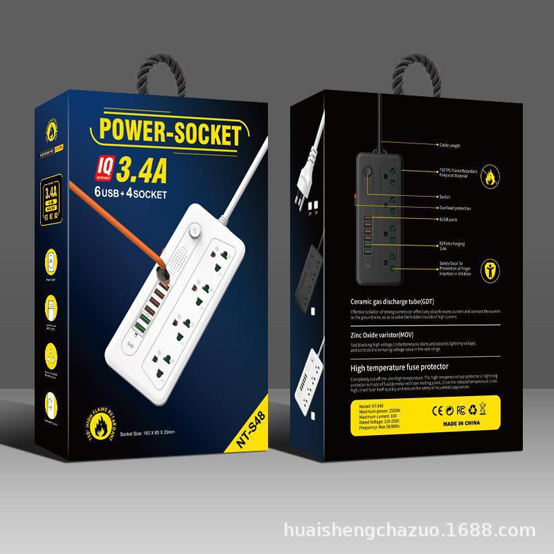 NT-S48# 2米泰式孔 东南亚插座境外网商供货 越南 缅甸 柬埔寨