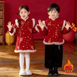 童汉服;童旗袍;童民族服装