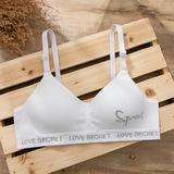 Комфортный тонкий поддерживающий бюстгальтер без косточек, бюстгалтер для школьников