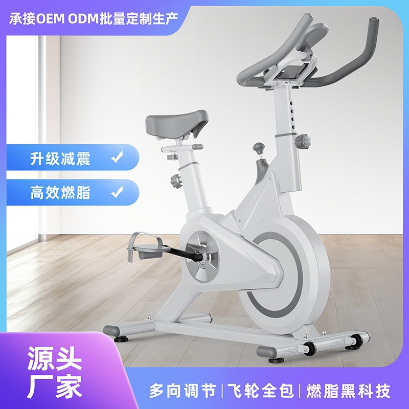 All-In-One Flywheel Bicycle Fitness Equipment, Magnetic Control Small Indoor Exercise Bike, Home Use