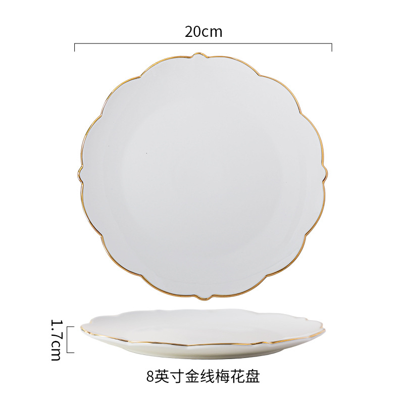 (프놈펜) 8inch 매화접시