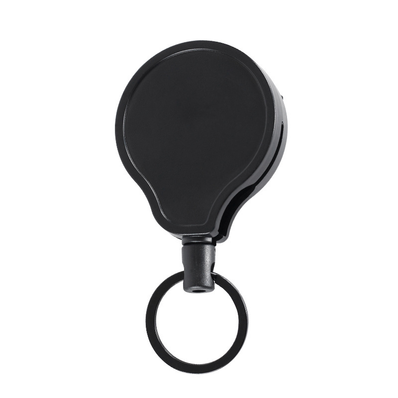 Fábrica de aleación de zinc fácil-Tire hebilla pistola gris hebilla telescópica fuerte tirador de alambre fácil-tirar del alpinismo alambre de acero herradura llavero