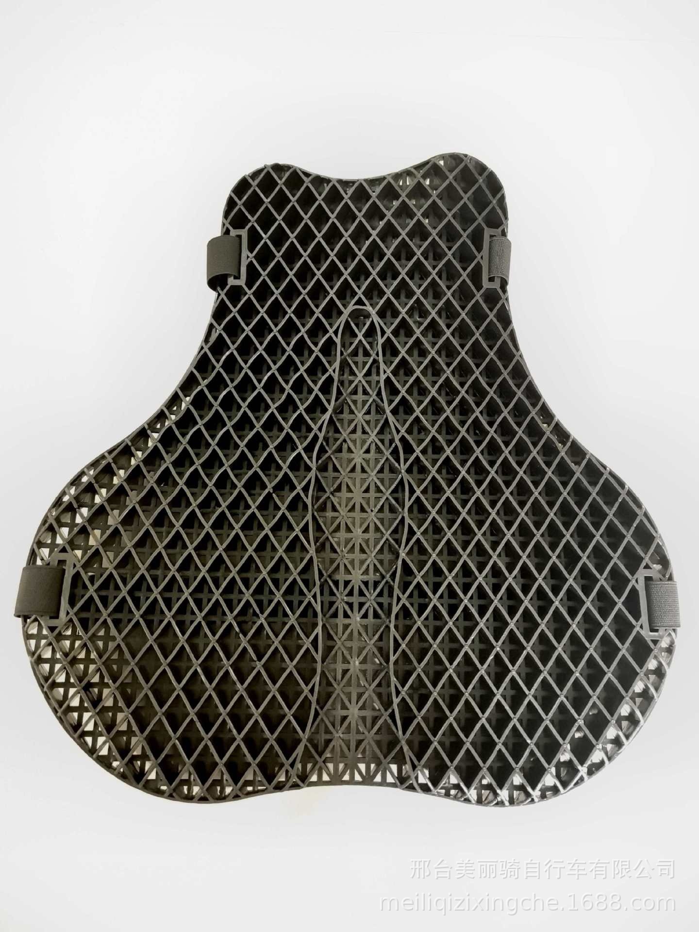 Gel Motorcycle Seat Cushion Honeycomb Waterproof Slip-Resistant Breathable Universal Electric Vehicle Seat Cushion Tpe Soft Rubber Shock-Absorbing Mesh Pad