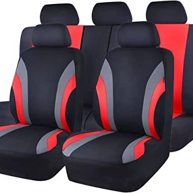 Чехол для автомобильного сиденья универсальный, двойной пояс, для трансграничной торговли Amazon, экспортный, ткань, для Юго-Восточной Азии, Европы и Америки, Temu