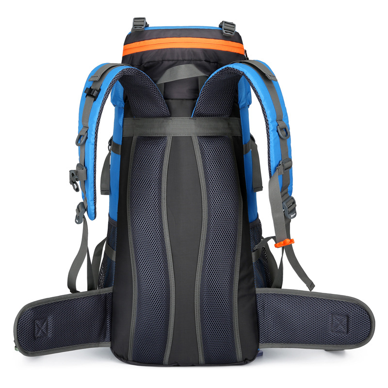 Mochila Multifuncional de Senderismo de Nylon, Impermeable y Resistente al Desgaste para Escalada y Camping