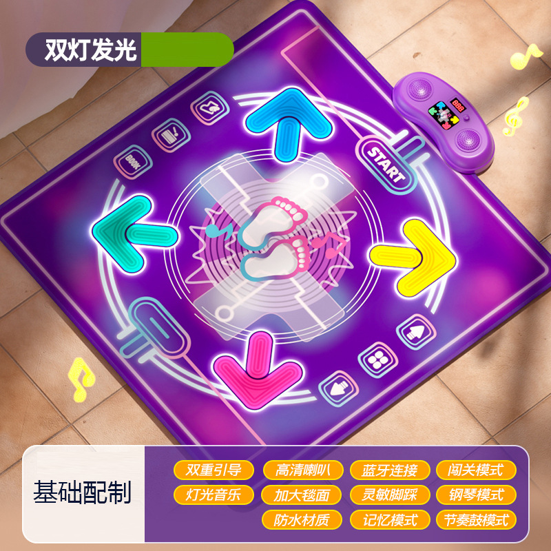 듀얼 라이트 음악 + 멀티 모드 댄스 레벨 + 블루투스 [기본 구성]