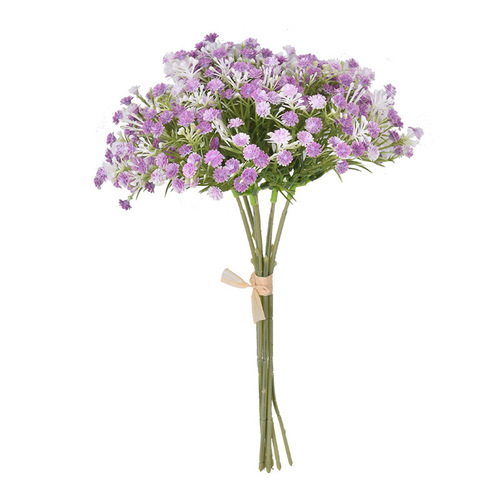 Gypsophila artificial flower, wedding bridal bouquet, 7-head feel, simulated Gypsophila bouquet, fake bouquet