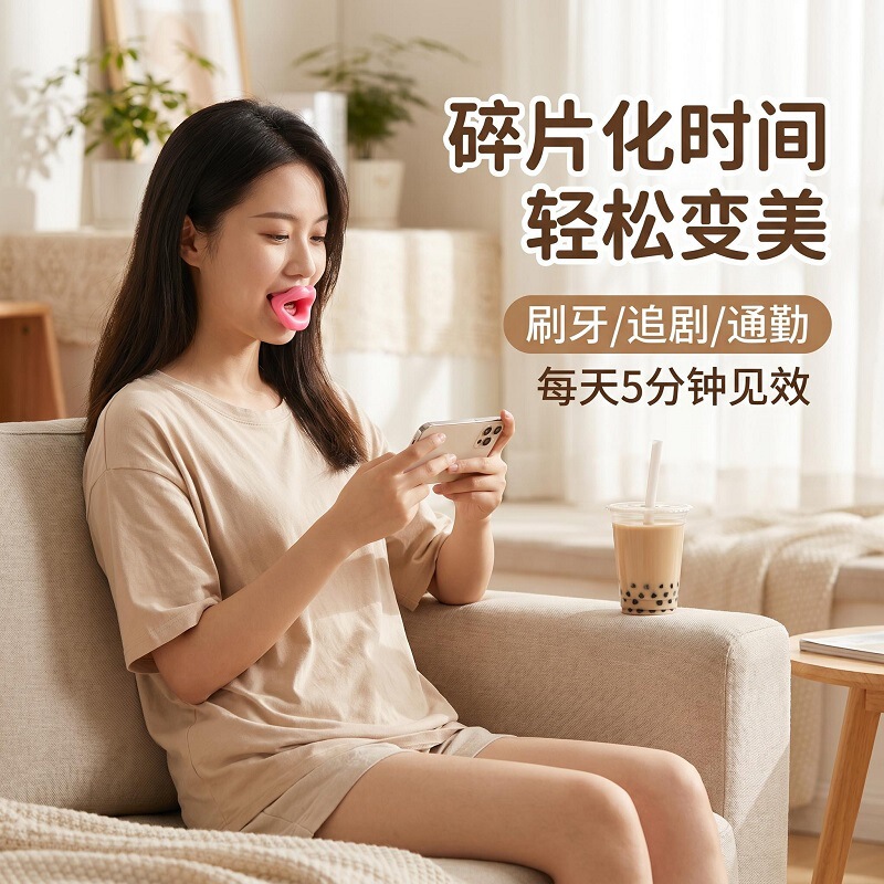 Sexy Silicone Lip Exerciser, Face Slimming Tool, Smile Corrector, Food-Grade Elastic Lip Fitness Tool Sexy Silicone Lip Exerciser, Face Slimming Tool, Smile Corrector, Food-Grade Elastic Lip Fitness Tool