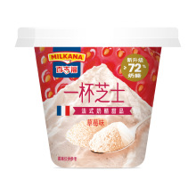 百吉福一杯芝士草莓味70g