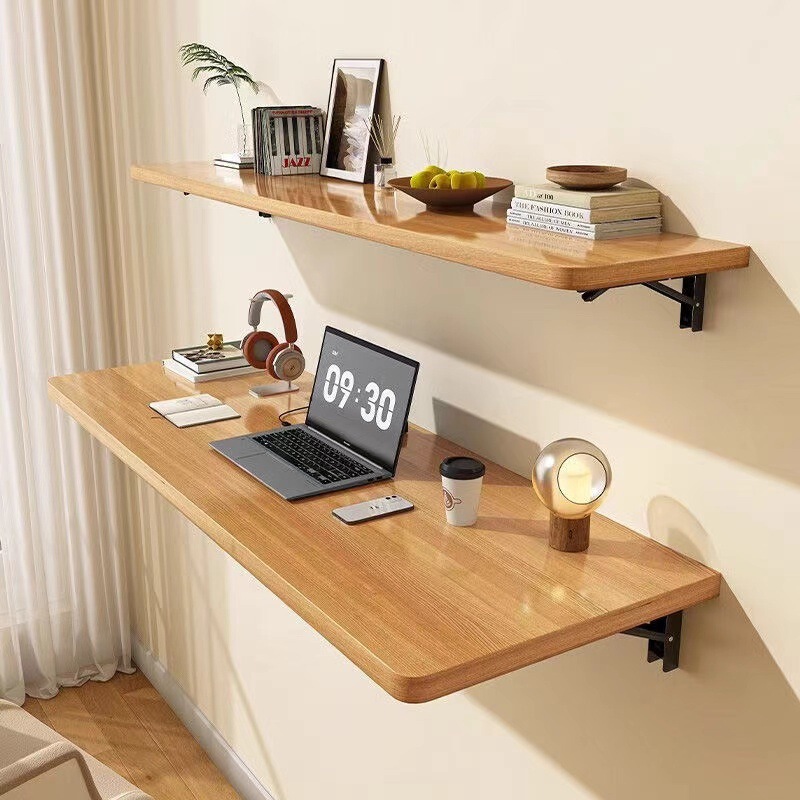 Chinese Style Rotatable Folding Lazy Desk Wall Wall Hanging Table Wall Study Table Balcony Wall Wholesale