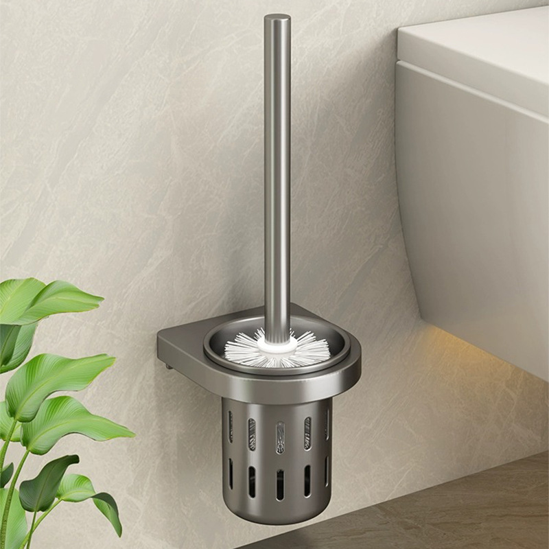 Cepillo de inodoro sin punzón cepillo de limpieza del inodoro del hogar Baño inodoro artefacto de lavado