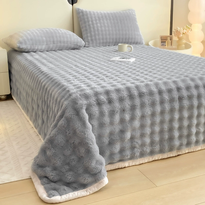 Fleece sheet, duvet, increased thickness