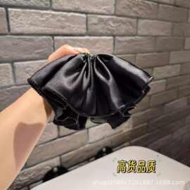 新款时尚高品质大肠圈百搭简约小众设计高级感发圈发饰头绳1066