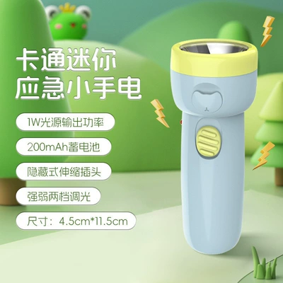 Outdoor Small Flashlight for: UV fənərlər - flashlight-8951-blue