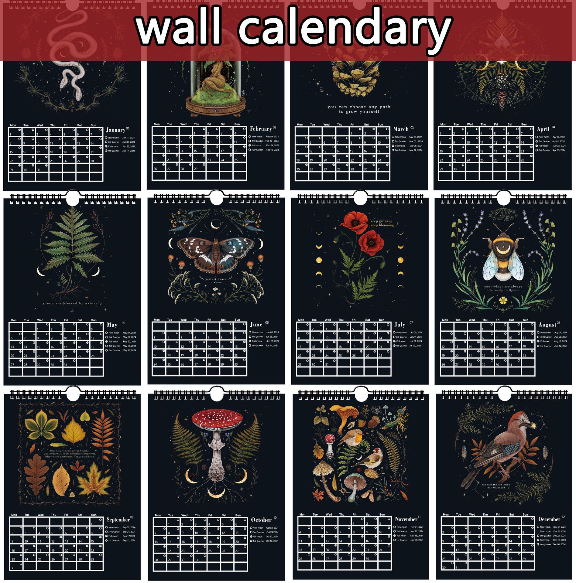 Dark Forest Calendar Image 3